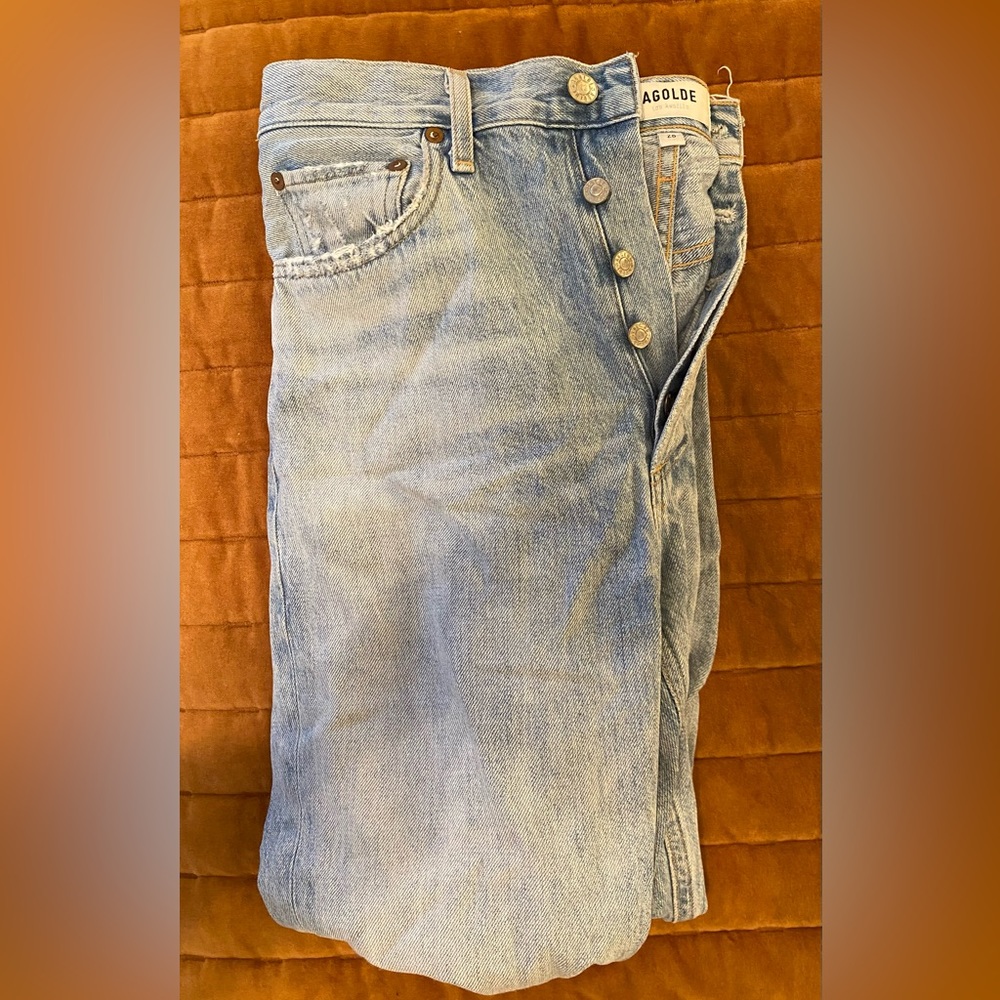 AGOLDE Riley High Rise Jeans - Picture 4 of 6